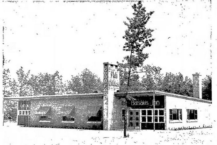 Batsakis Inn - 1949 Opening Feature Page Traverse City Record Eagle